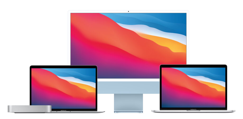 Various Mac models